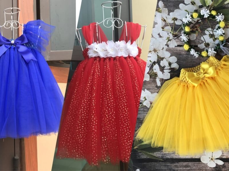 Những bộ đầm váy đẹp mắt của HD Shop cho bé gái