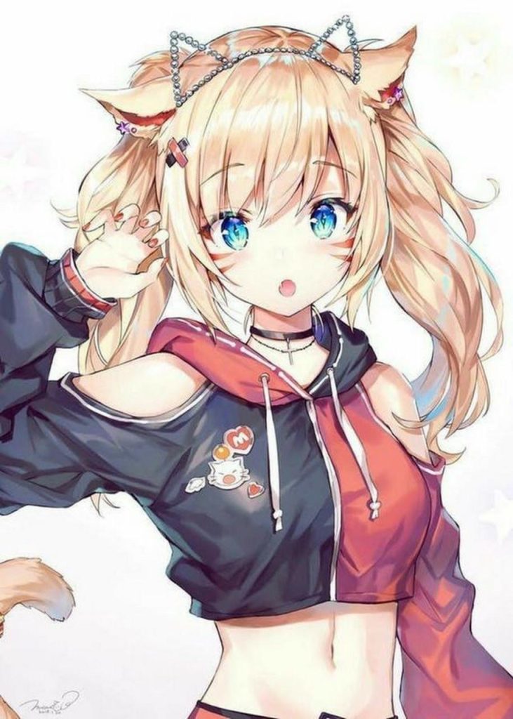 Cute anime avatars for girls