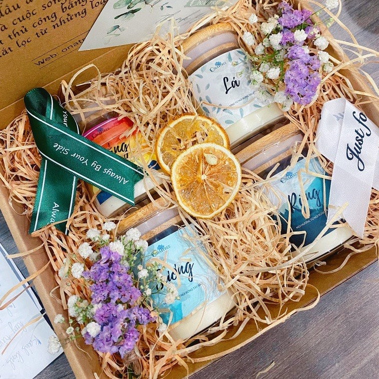 Set quà 4 nến thơm – ONA Viet Nam