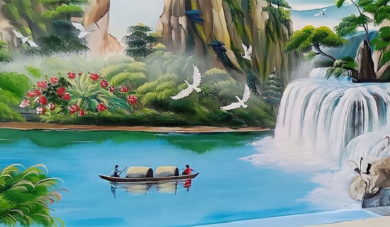 Top 10 mẫu tranh phong thuỷ nên treo trong nhà hút tài lộc, may mắn