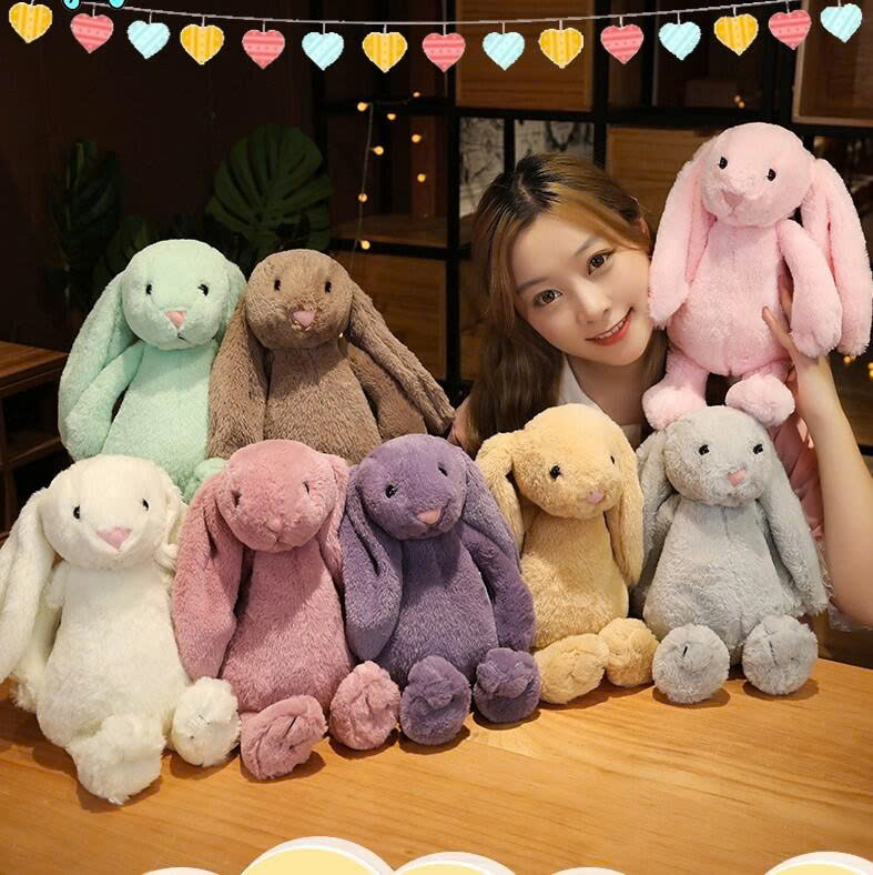 Gấu bông thỏ tai dài Jellycat Bunny siêu đáng yêu 30cm