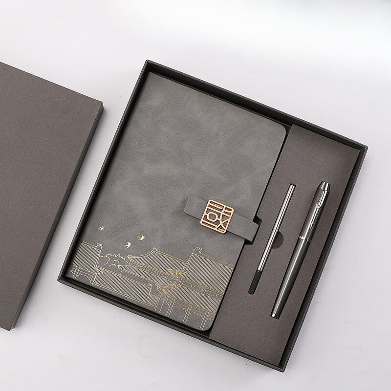 Set Quà Tặng - Sổ Da Cao Cấp Kèm Bút Ký Và Ngòi Bút - Nhiều Màu Sắc Sang  Trọng | Shopee Việt Nam