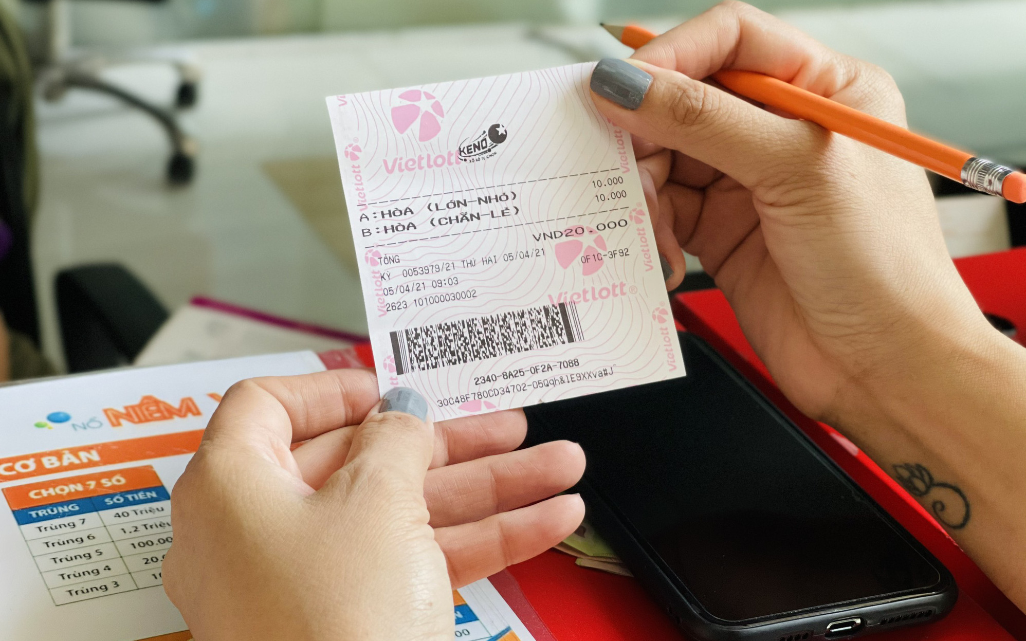 Vietlott bổ sung tính năng mới cho xổ số quay nhanh Keno: Thêm “cửa hòa”  trúng “khủng”