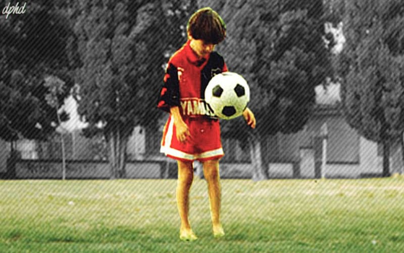 Lionel Messi thời trẻ