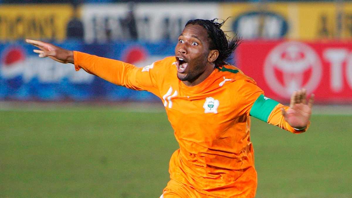 Didier Drogba huyền thoại Bờ Biển Ngà