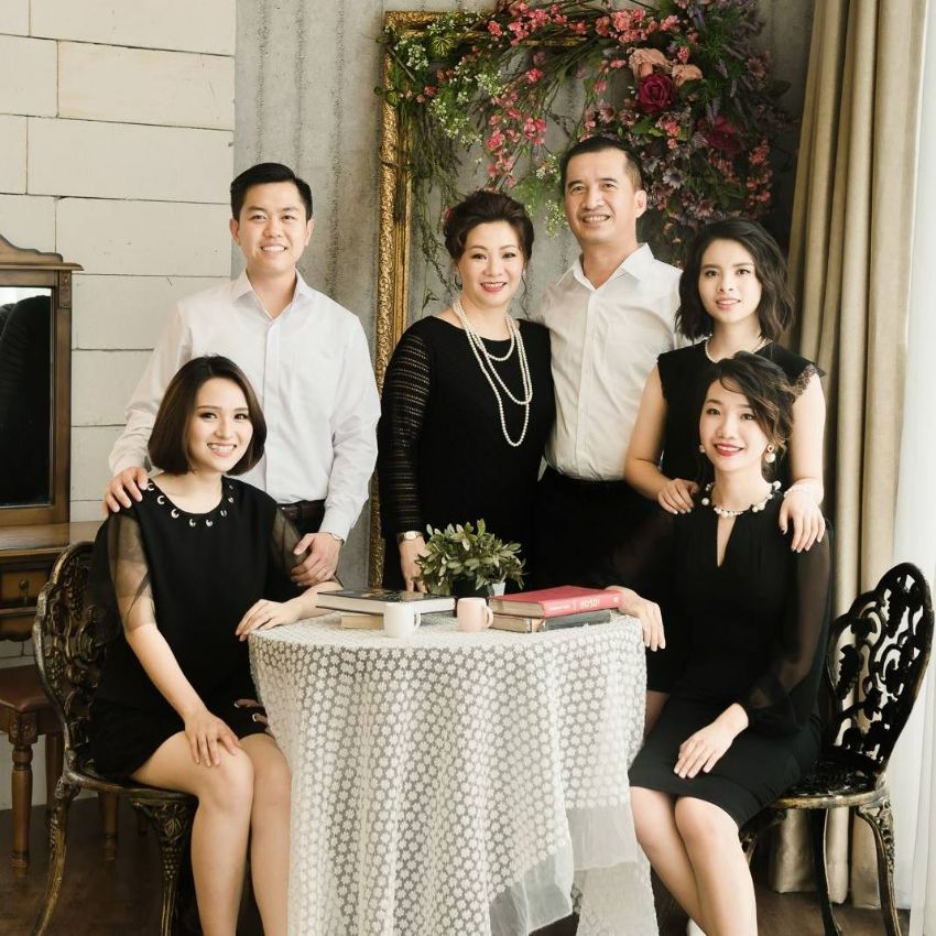 Ảnh gia đình tại Maboo Studio